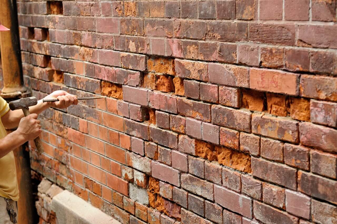 How To Cover Old Brick Wall Outside