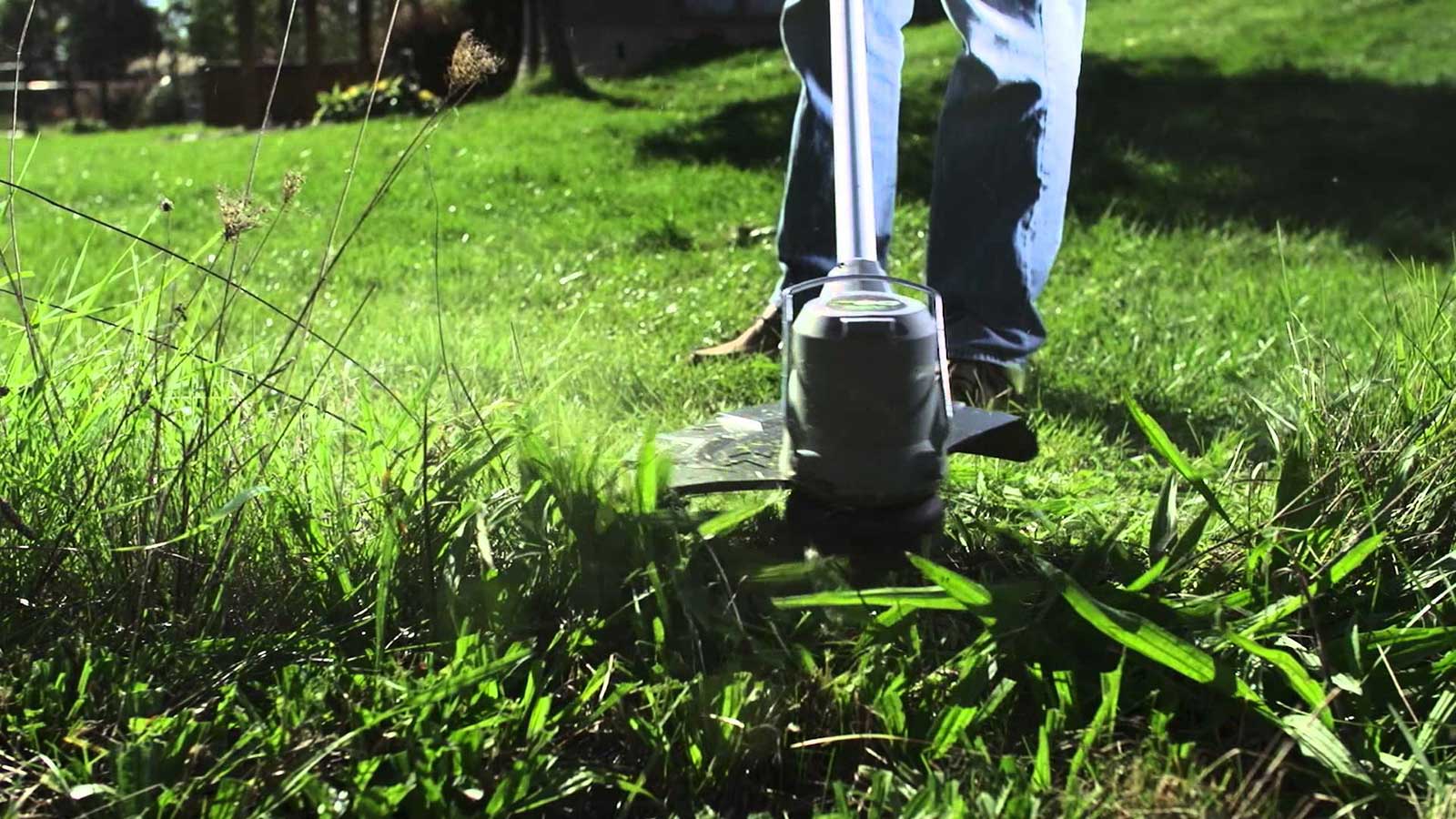 How To Cut Grass With A String Trimmer