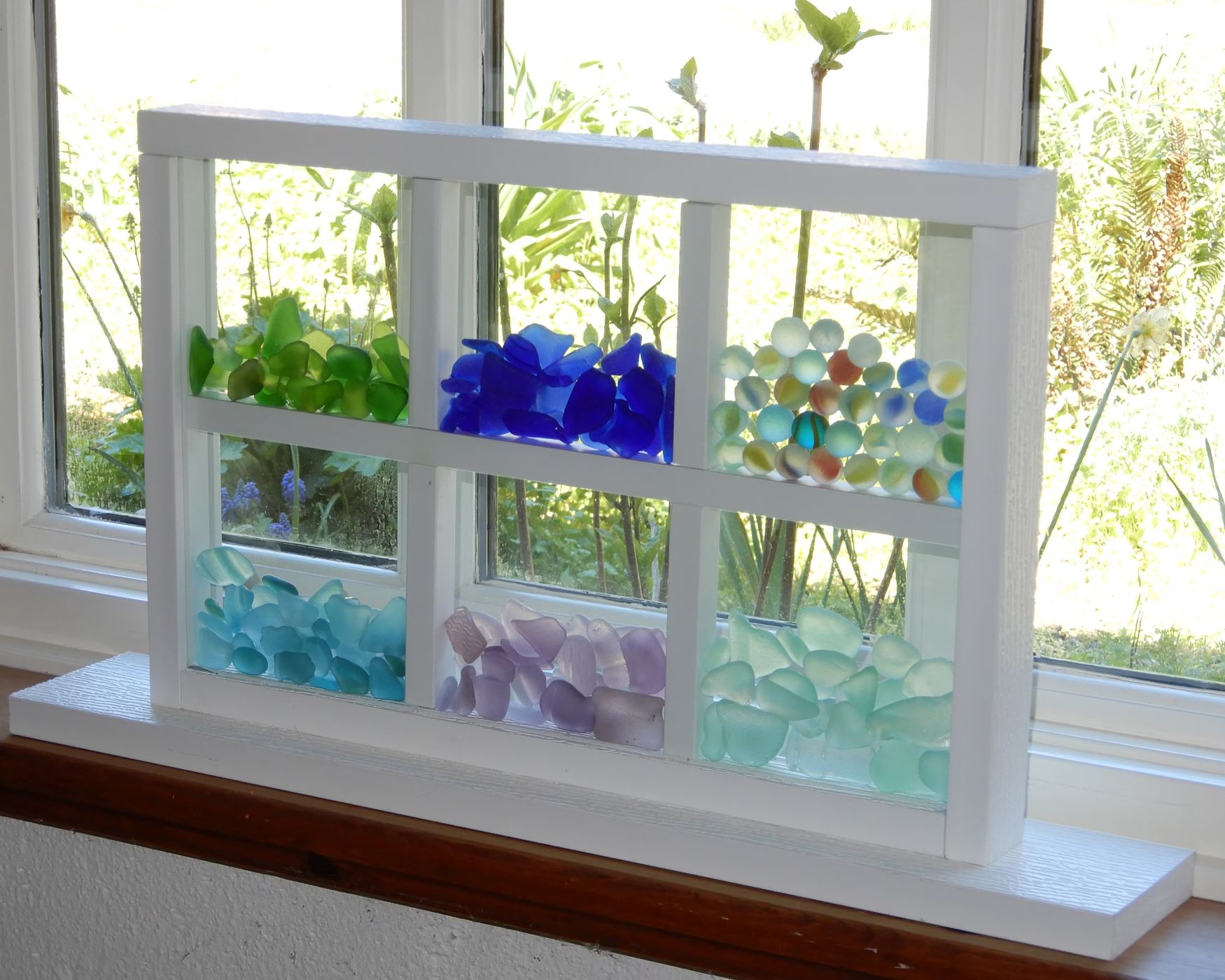 How To Display Sea Glass