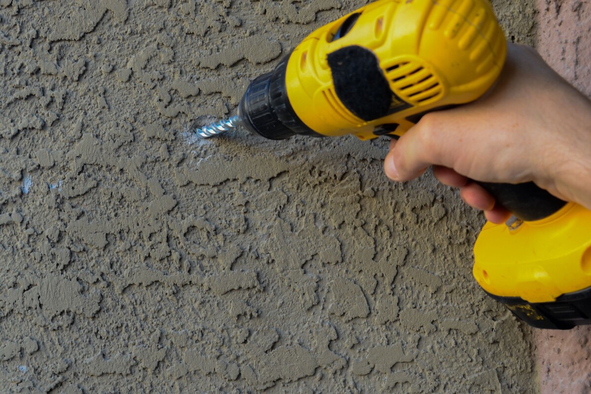How To Drill Through Stucco