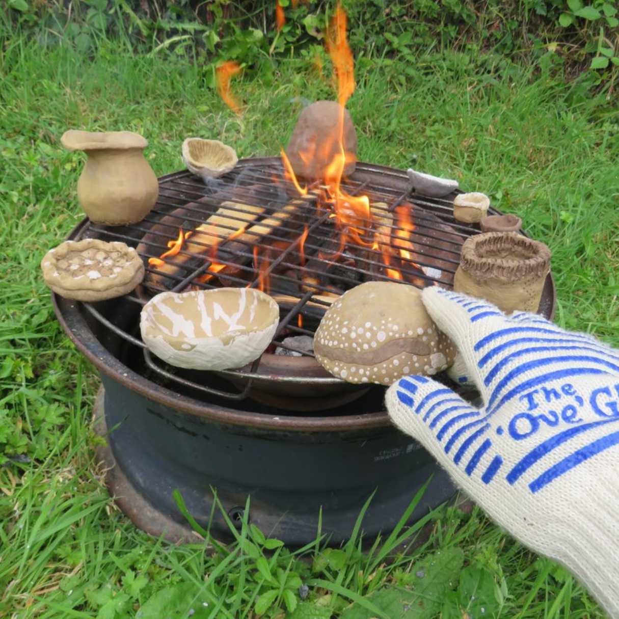 How To Fire Clay In A Fire Pit