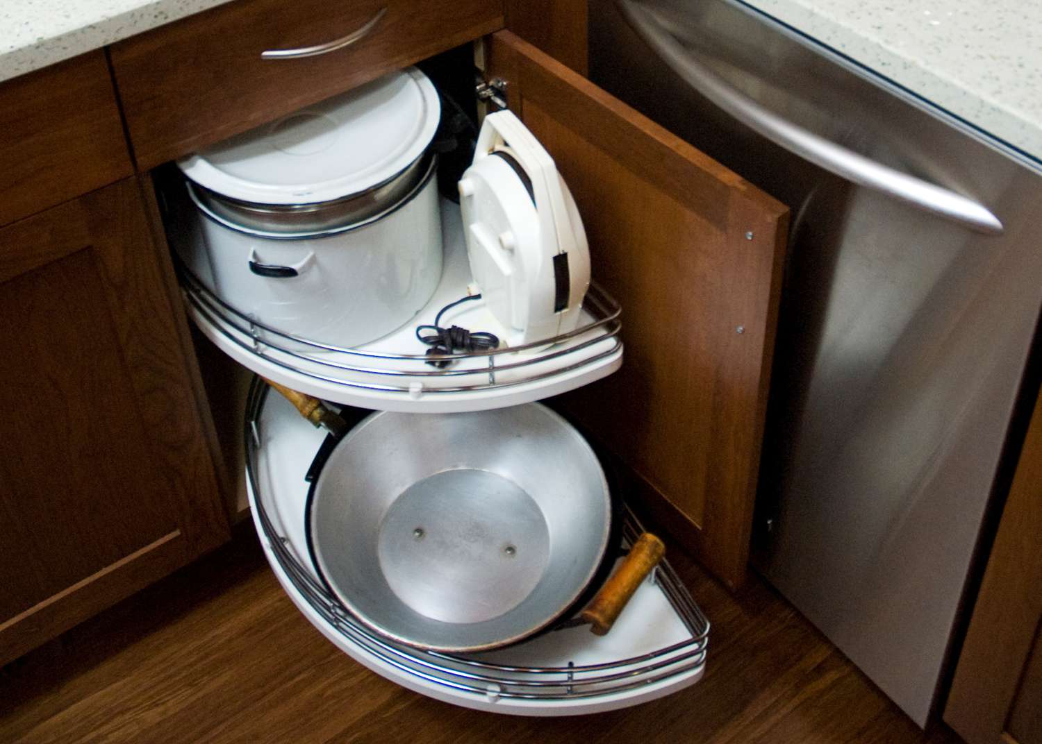 How To Fix A Lazy Susan Cabinet