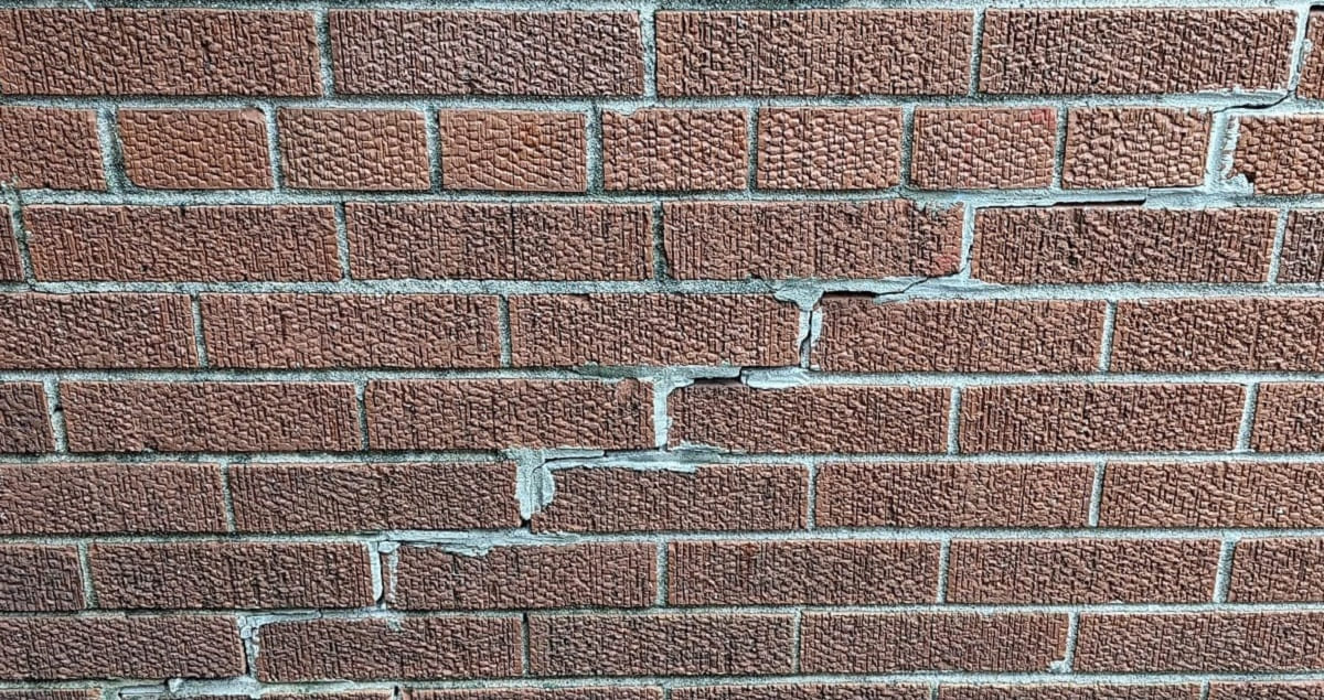 How To Fix Stair Step Cracks In Brick