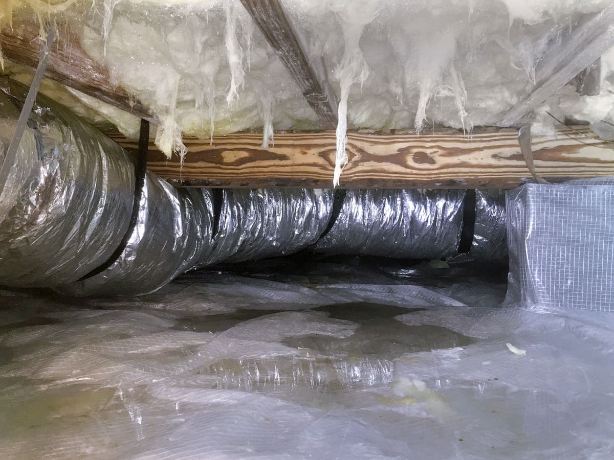 How To Fix Water In Crawl Space