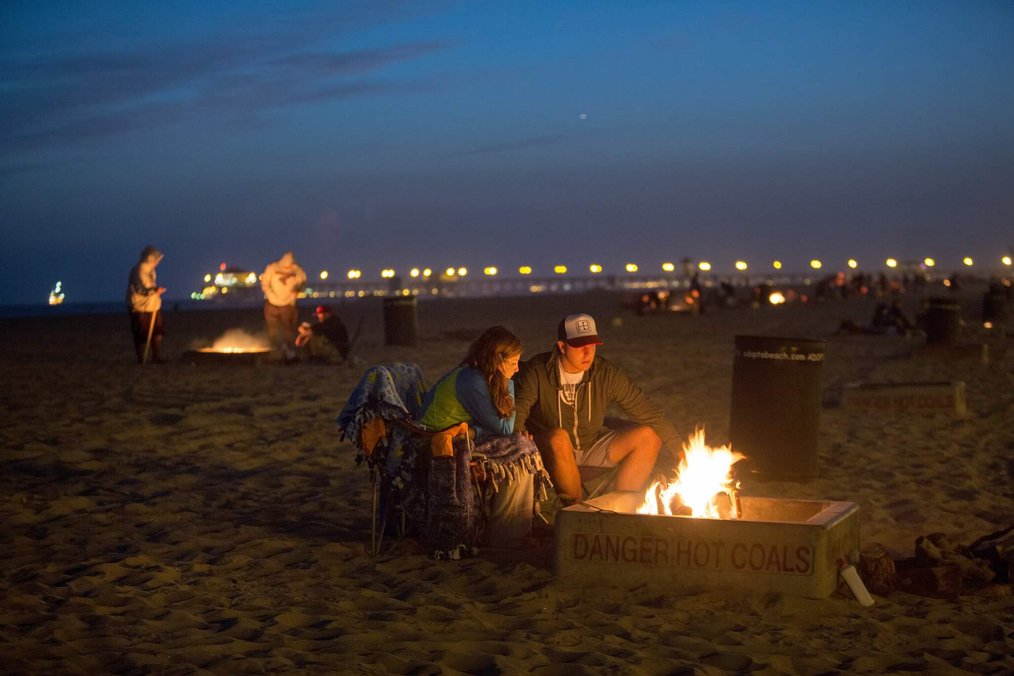 How To Get A Fire Pit At Huntington Beach