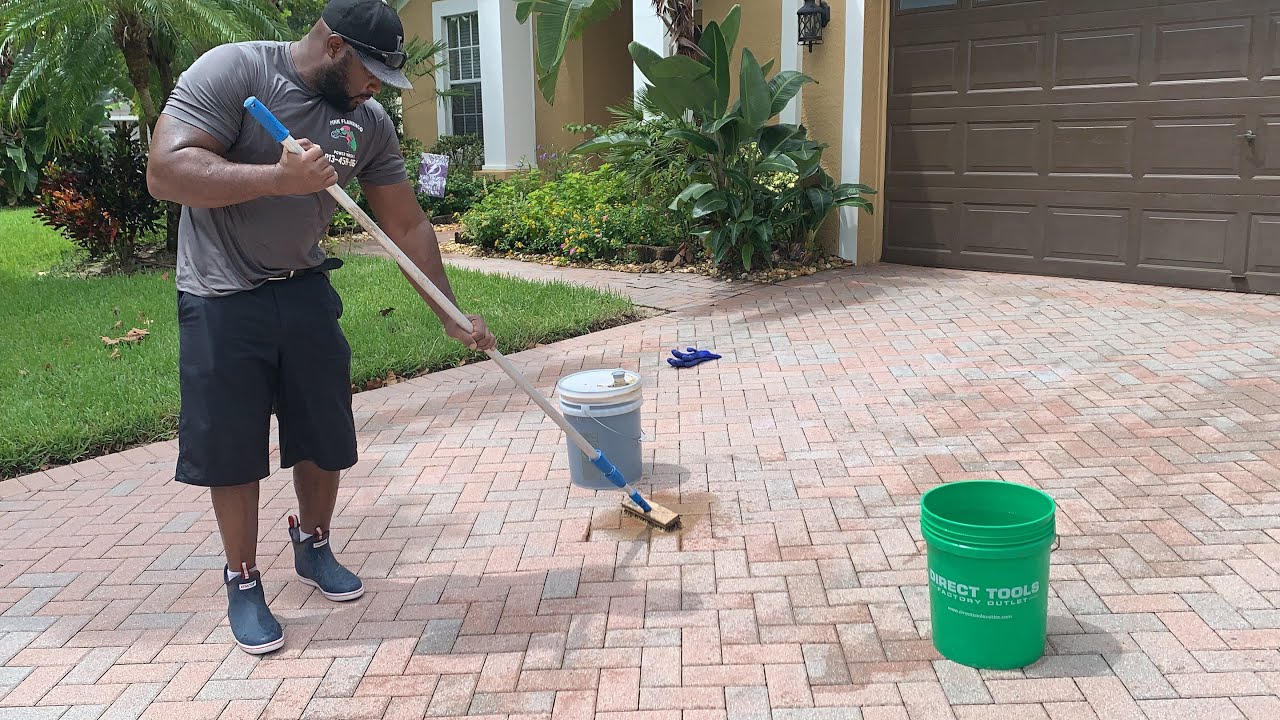 How To Get Grease Out Of Brick Pavers