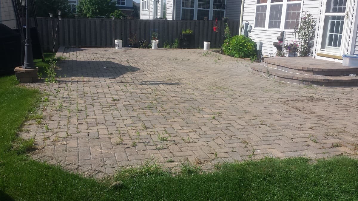 How To Get Rid Of Weeds In A Brick Patio
