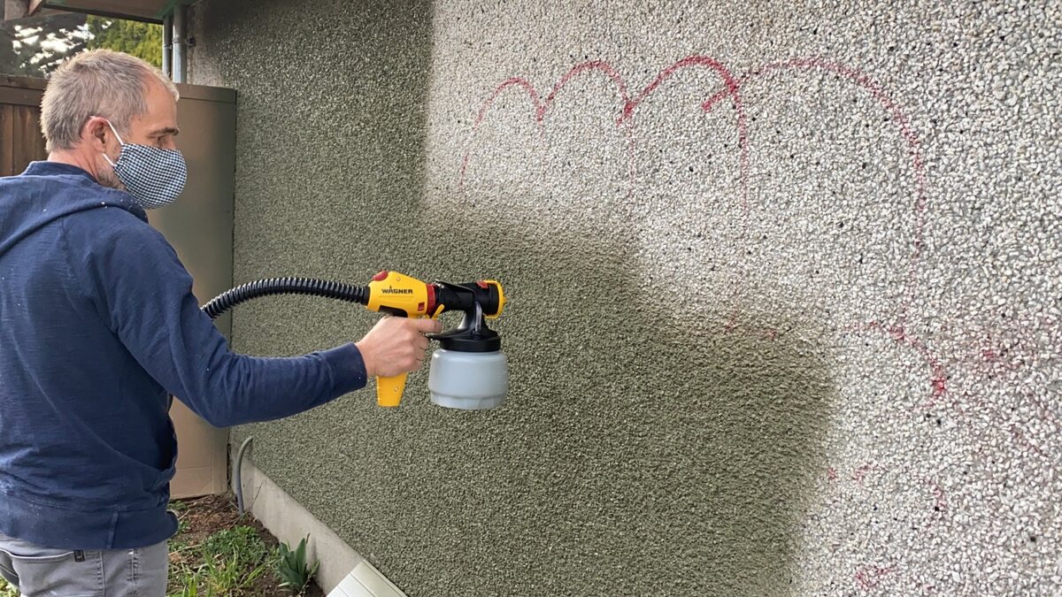 How To Get Spray Paint Off Stucco