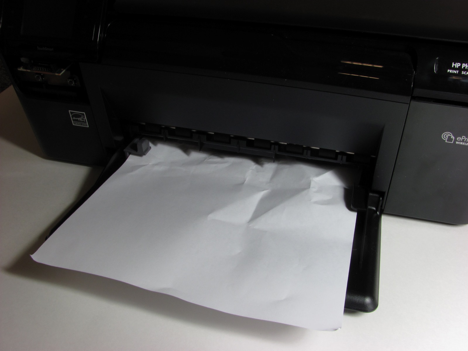 How To Get Stuck Paper Out Of Printer