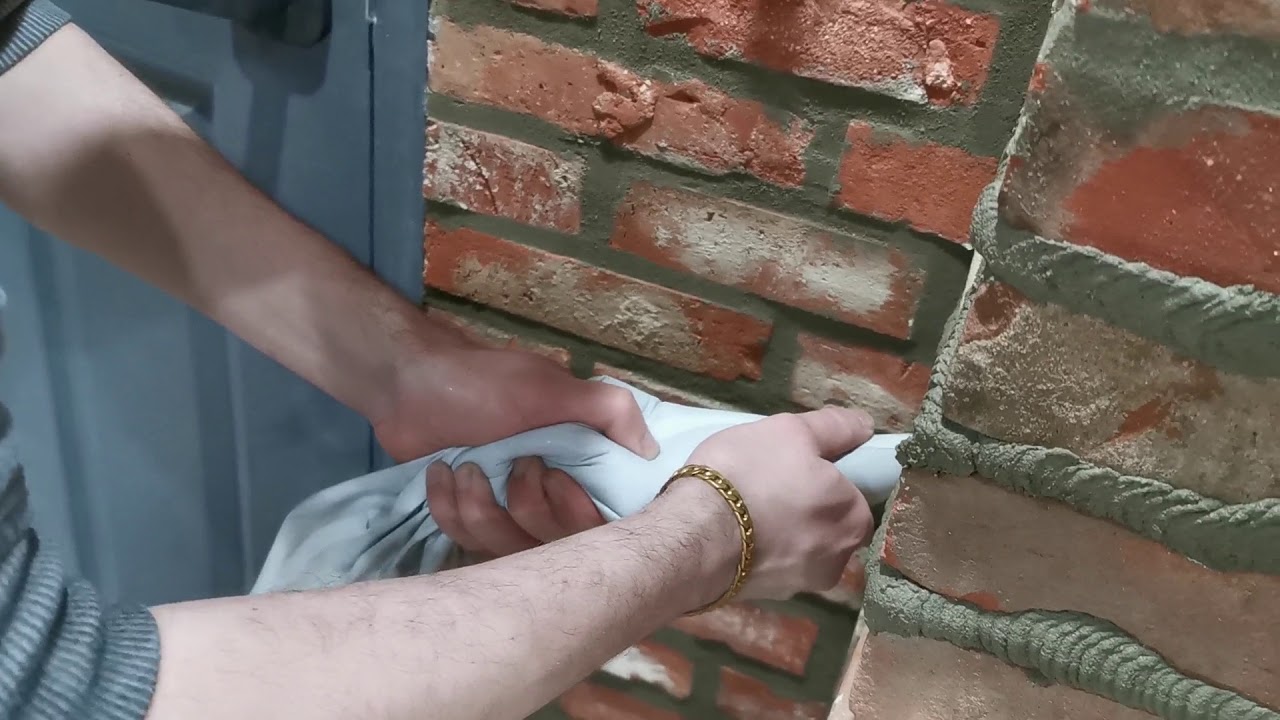 How To Grout Thin Brick