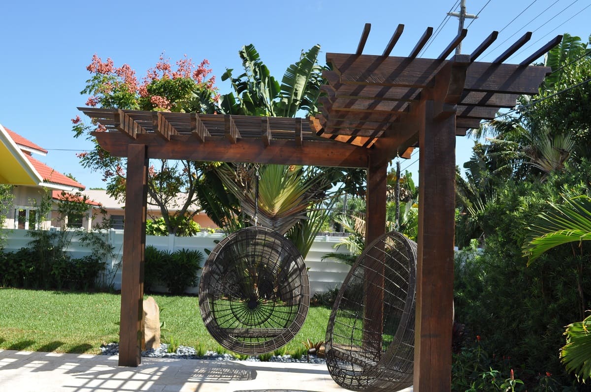 How To Hang A Hammock Chair From A Pergola