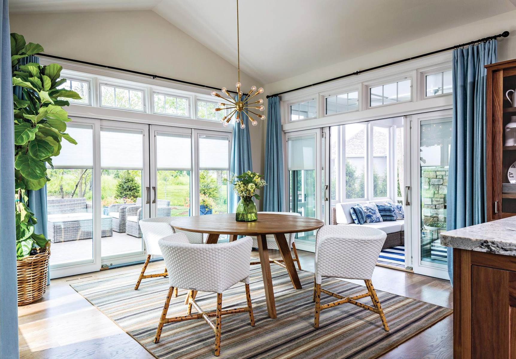 How To Hang Curtains Over A Sliding Glass Door