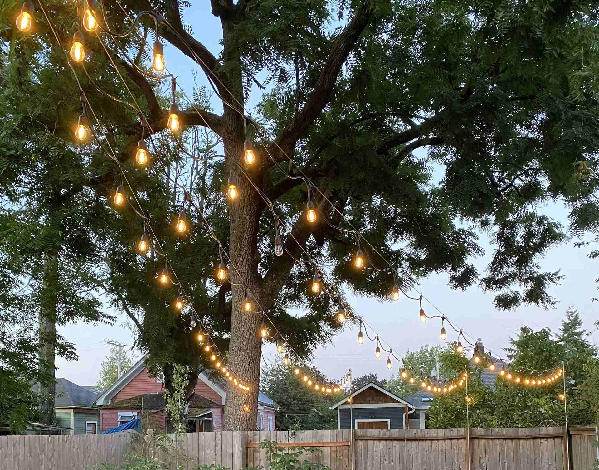How To Hang Outdoor String Lights Without Trees | Storables