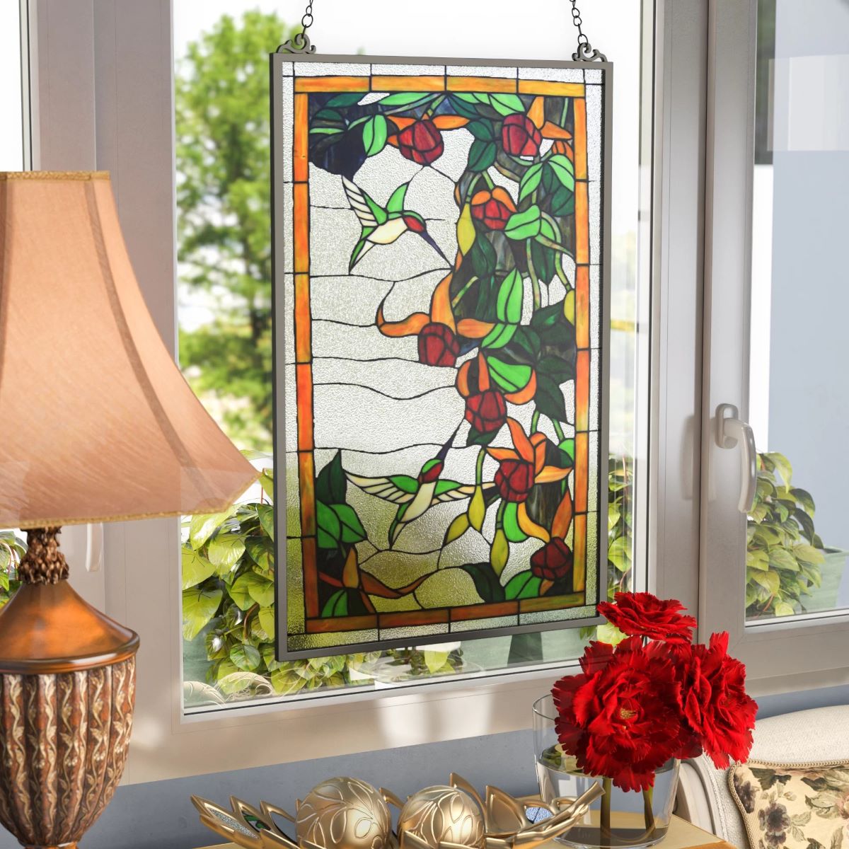 How To Hang Stained Glass
