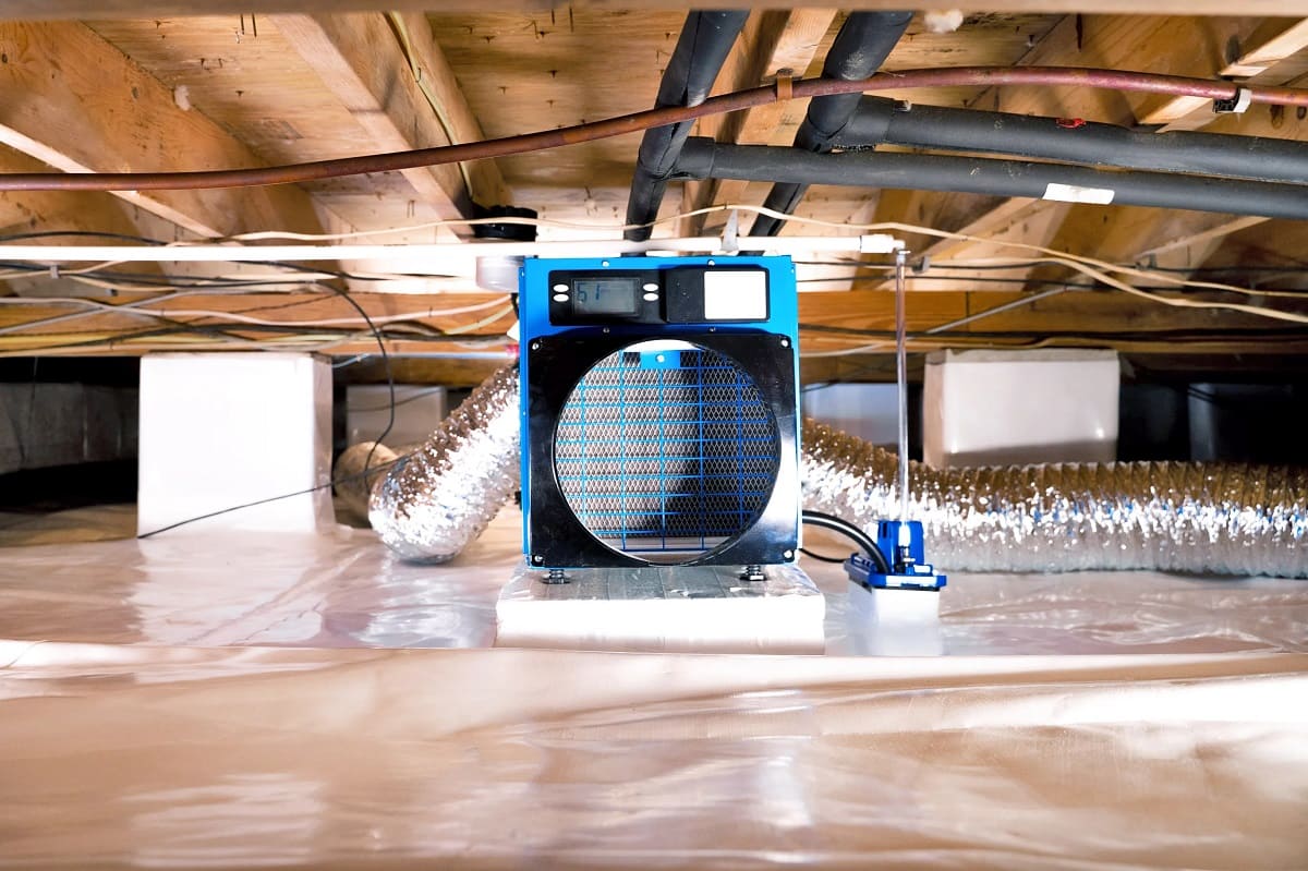 How To Install A Dehumidifier In A Crawl Space