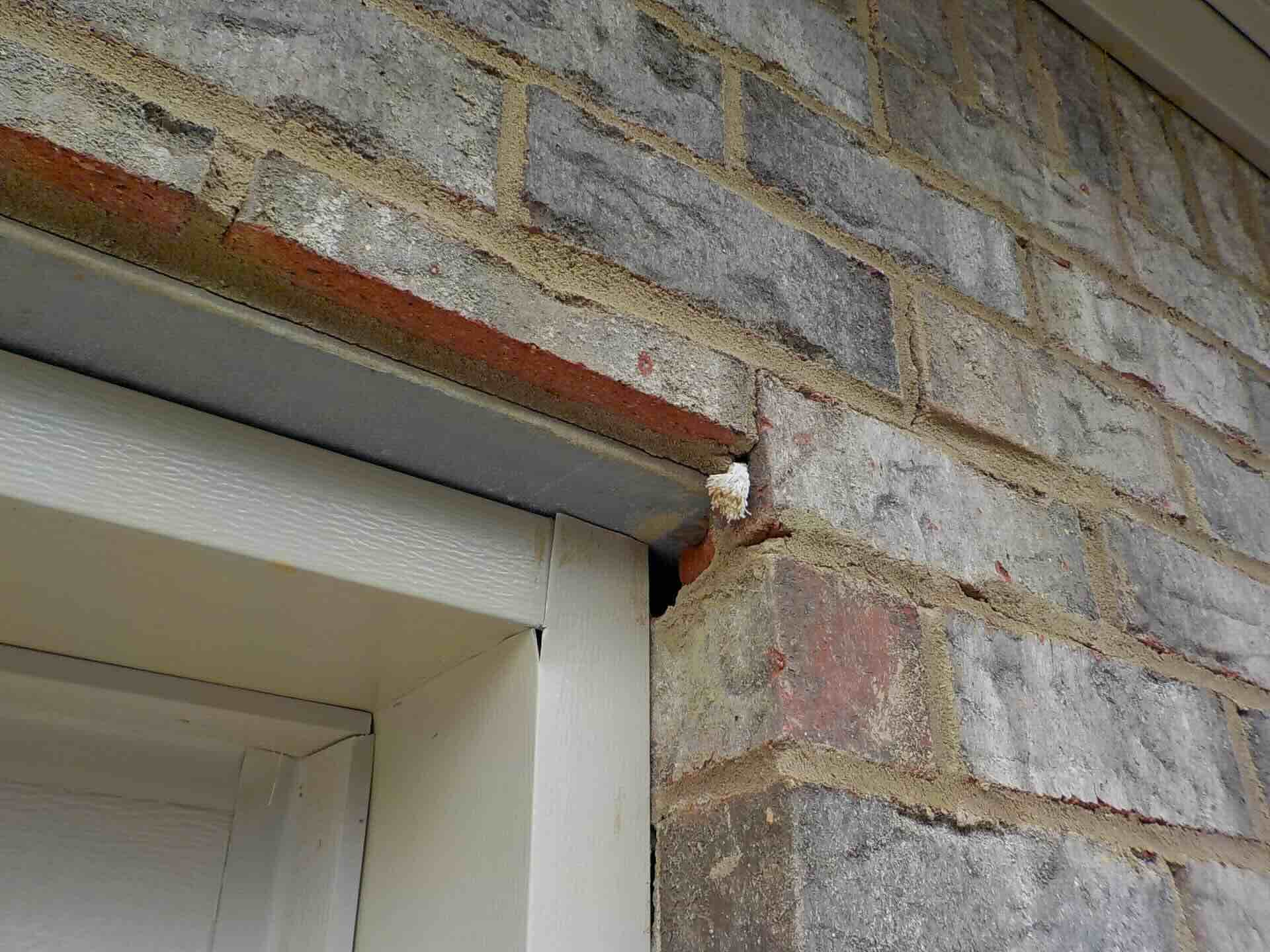 How To Install A Door Frame Into A Brick Wall
