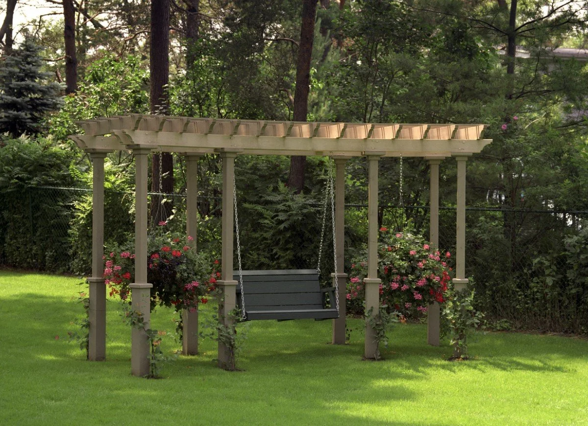 How To Install A Pergola On Grass