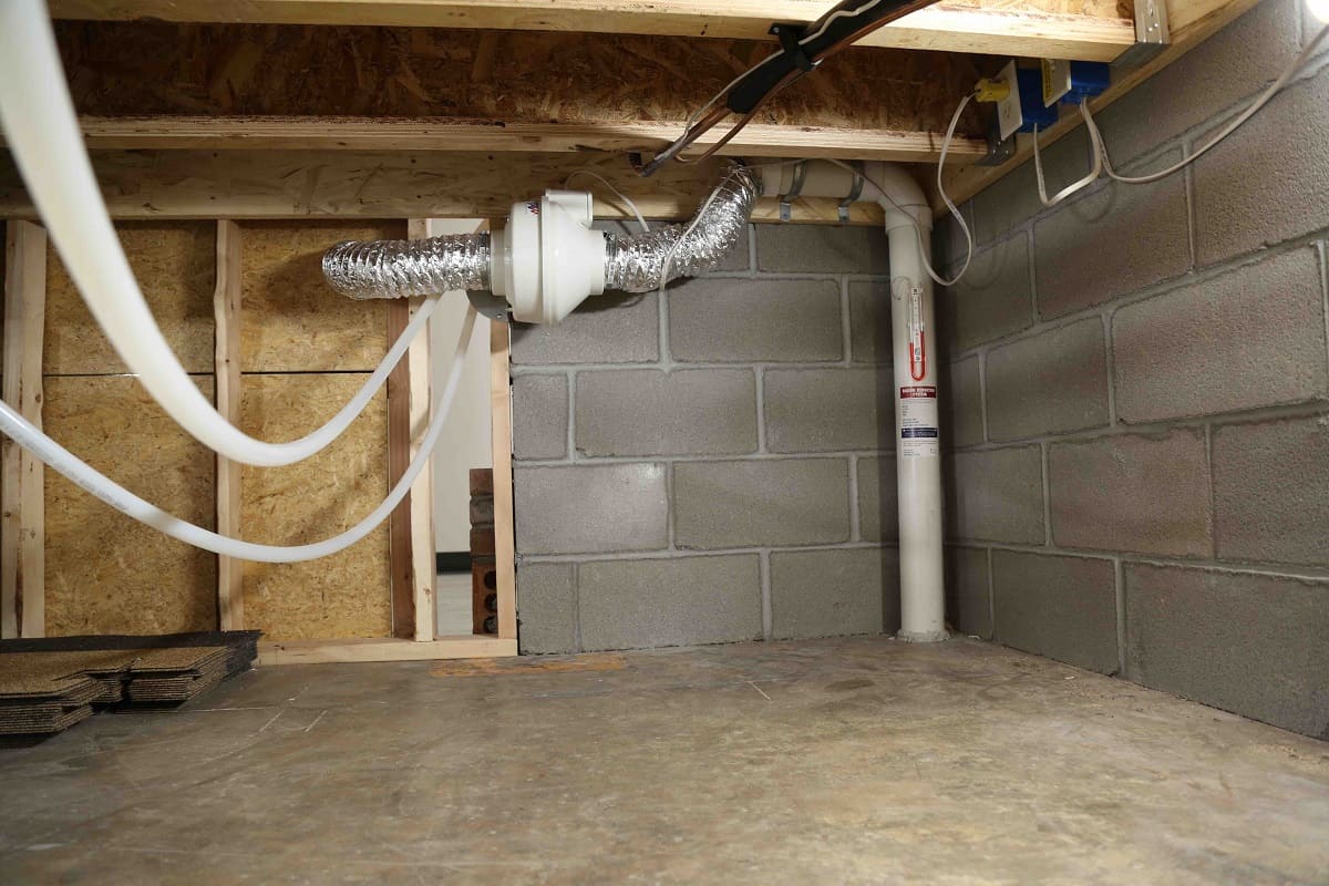 How To Install A Radon Mitigation System In A Crawl Space