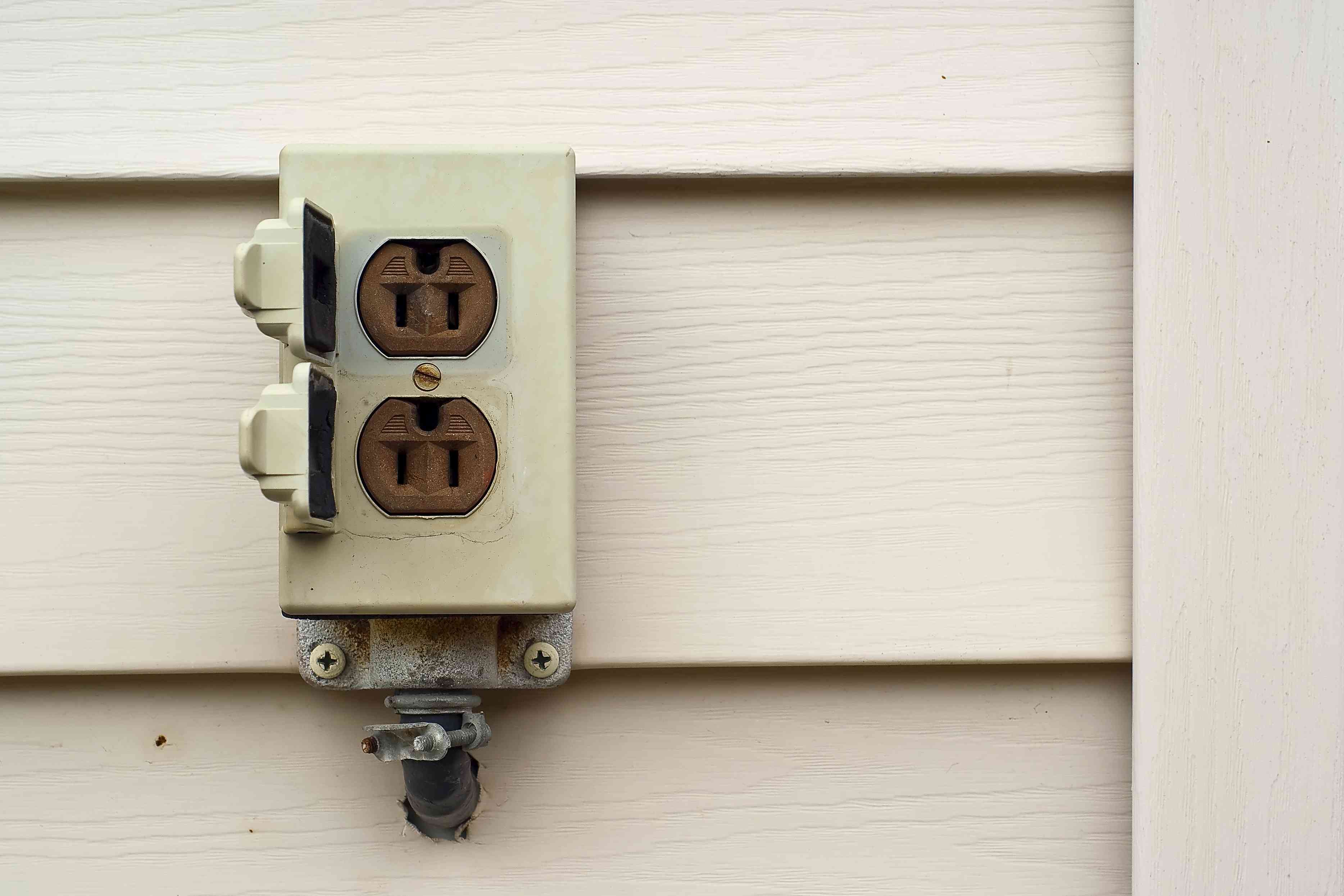 How To Install An Outdoor Electrical Outlet