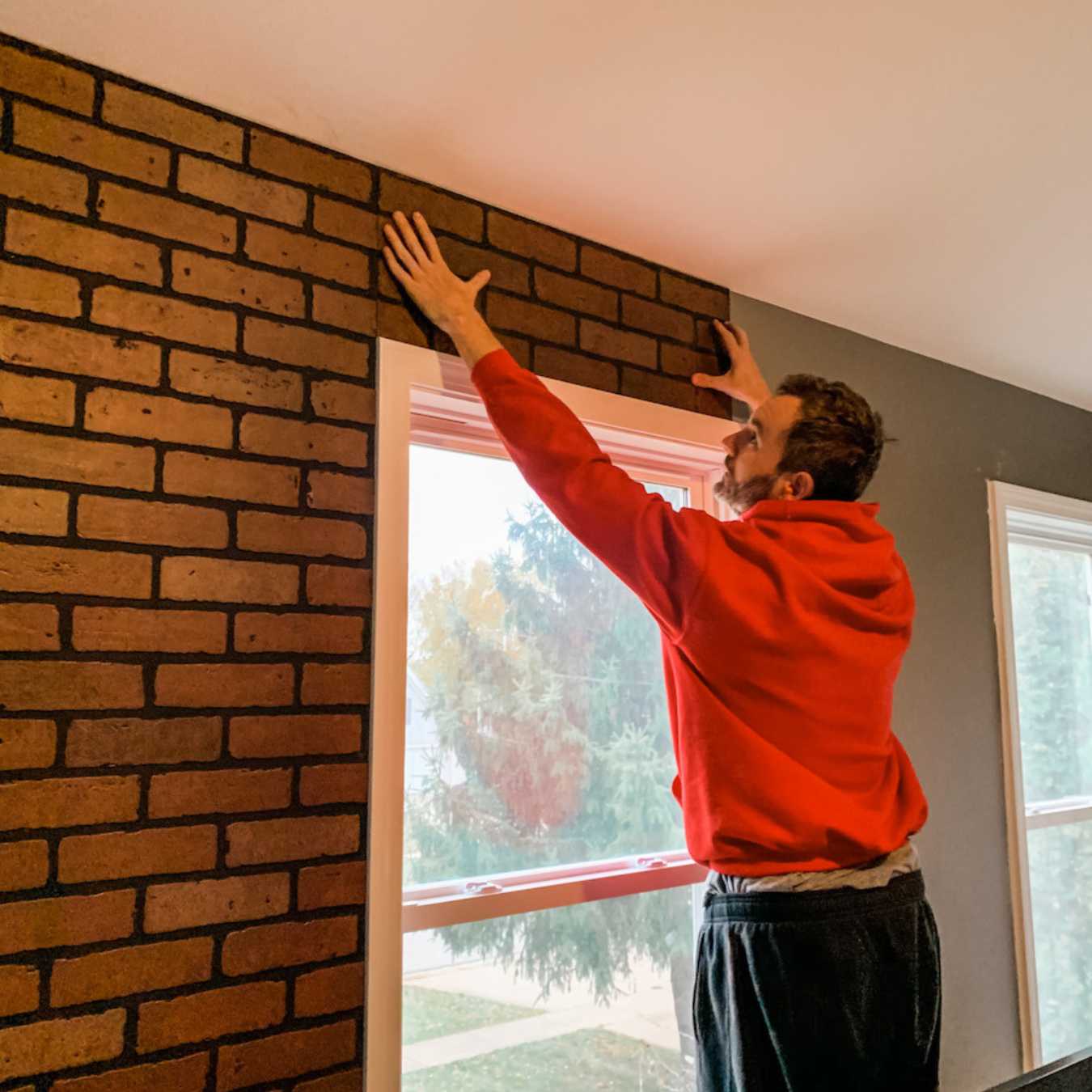 How To Install Faux Brick Wall Panels