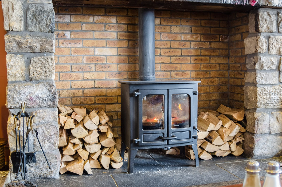 How To Install Fire Brick In A Wood Stove
