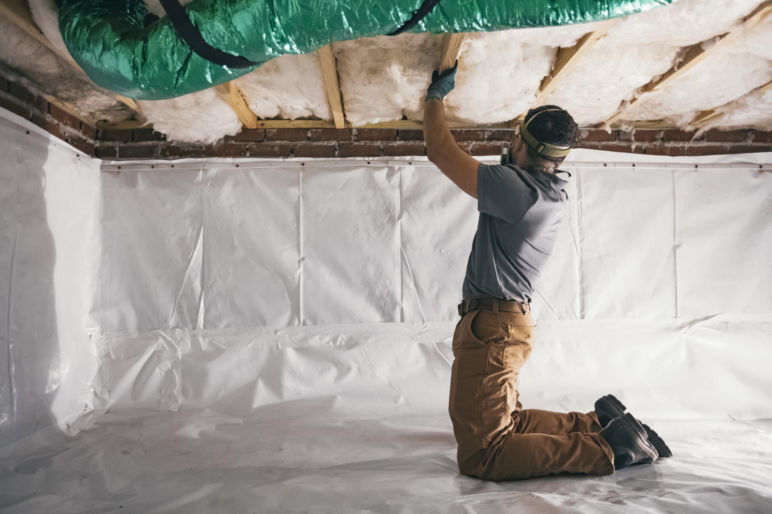 How To Install Insulation In A Crawl Space