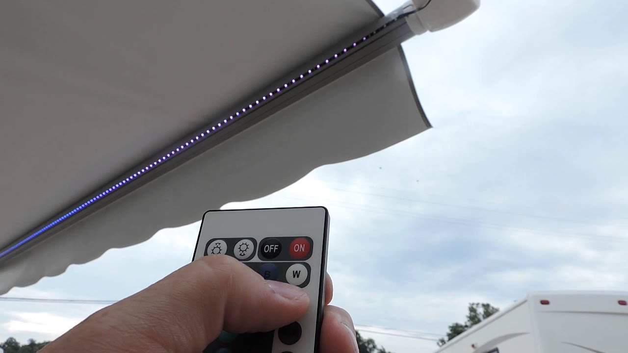 How To Install Led Strip Lights On RV Awning