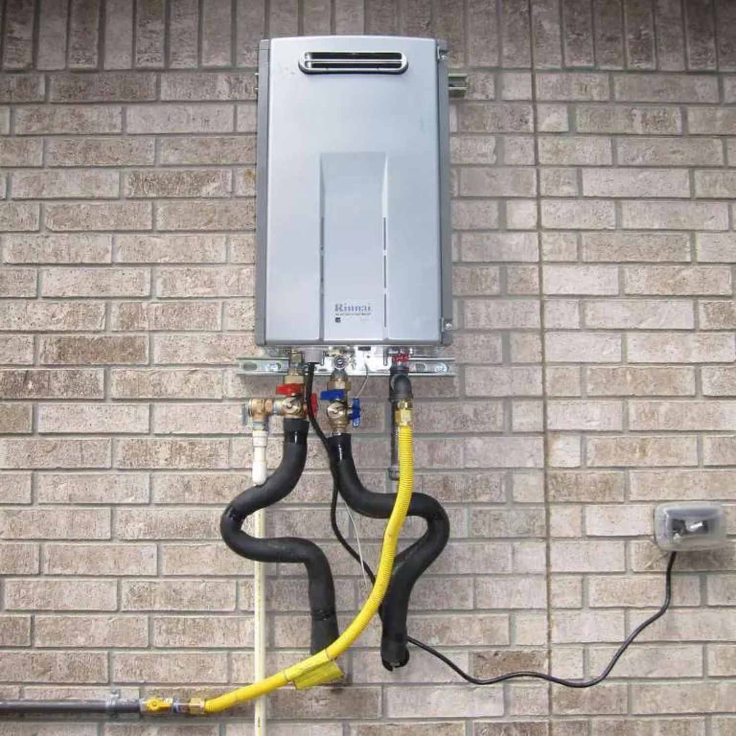 How To Install Outdoor Rinnai Tankless Water Heater