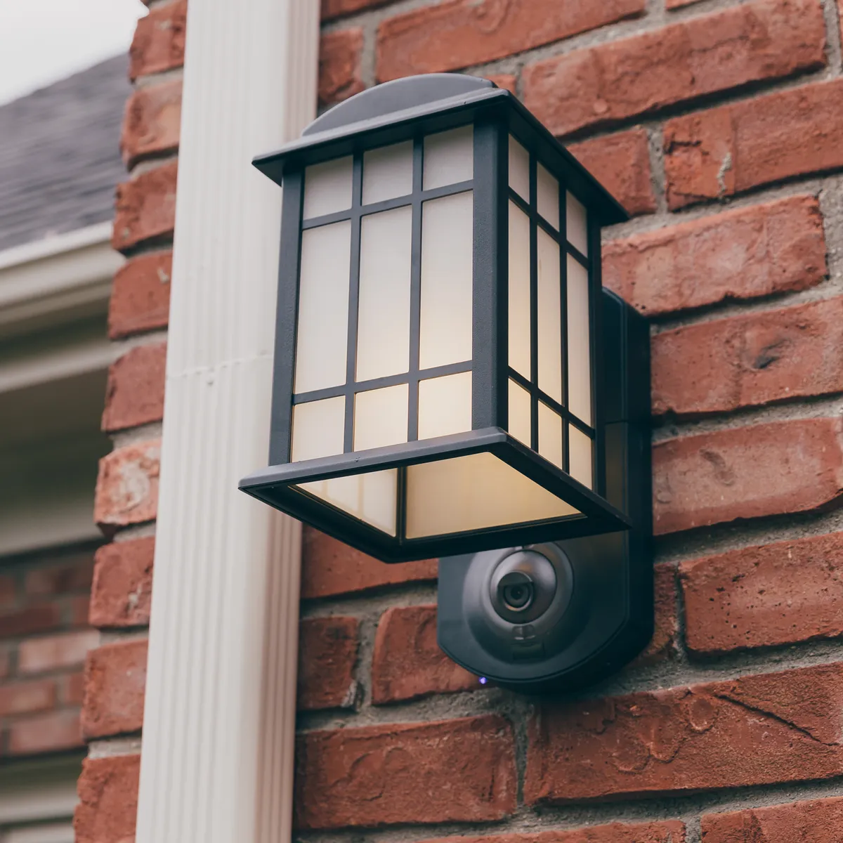 How To Install Porch Light On Brick