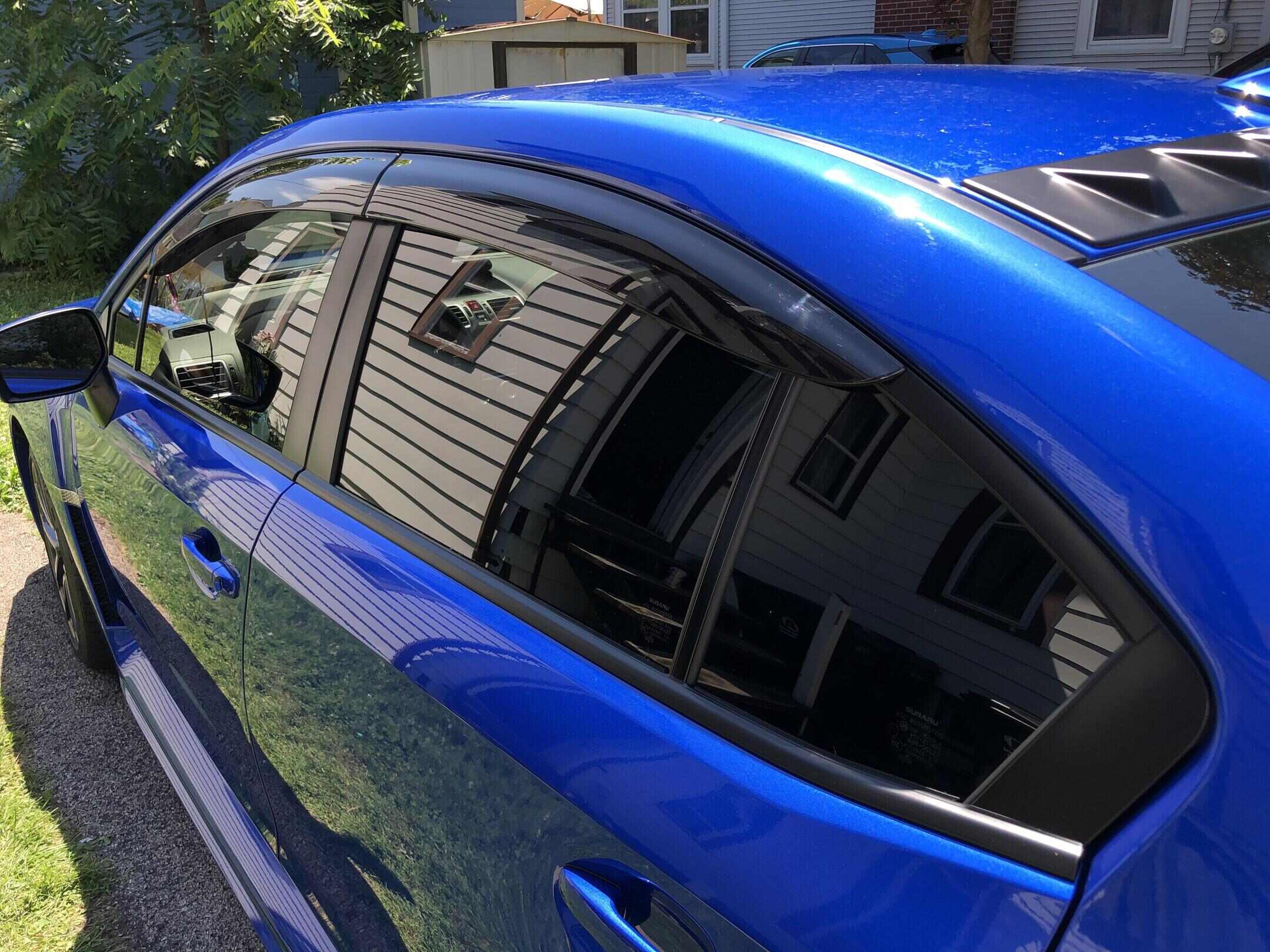 How To Install Rain Guards On Car Windows