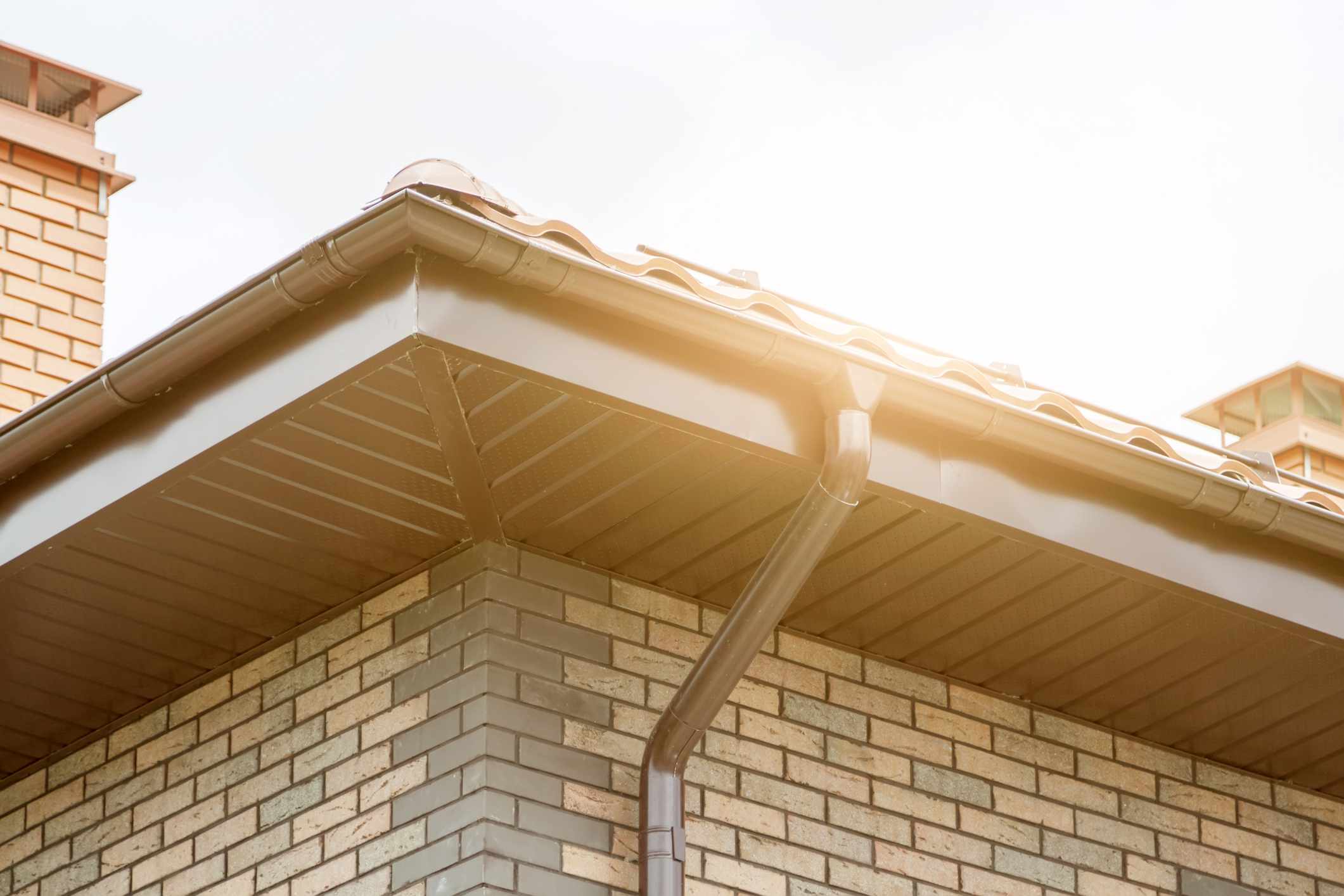 How To Install Soffit On A Brick House