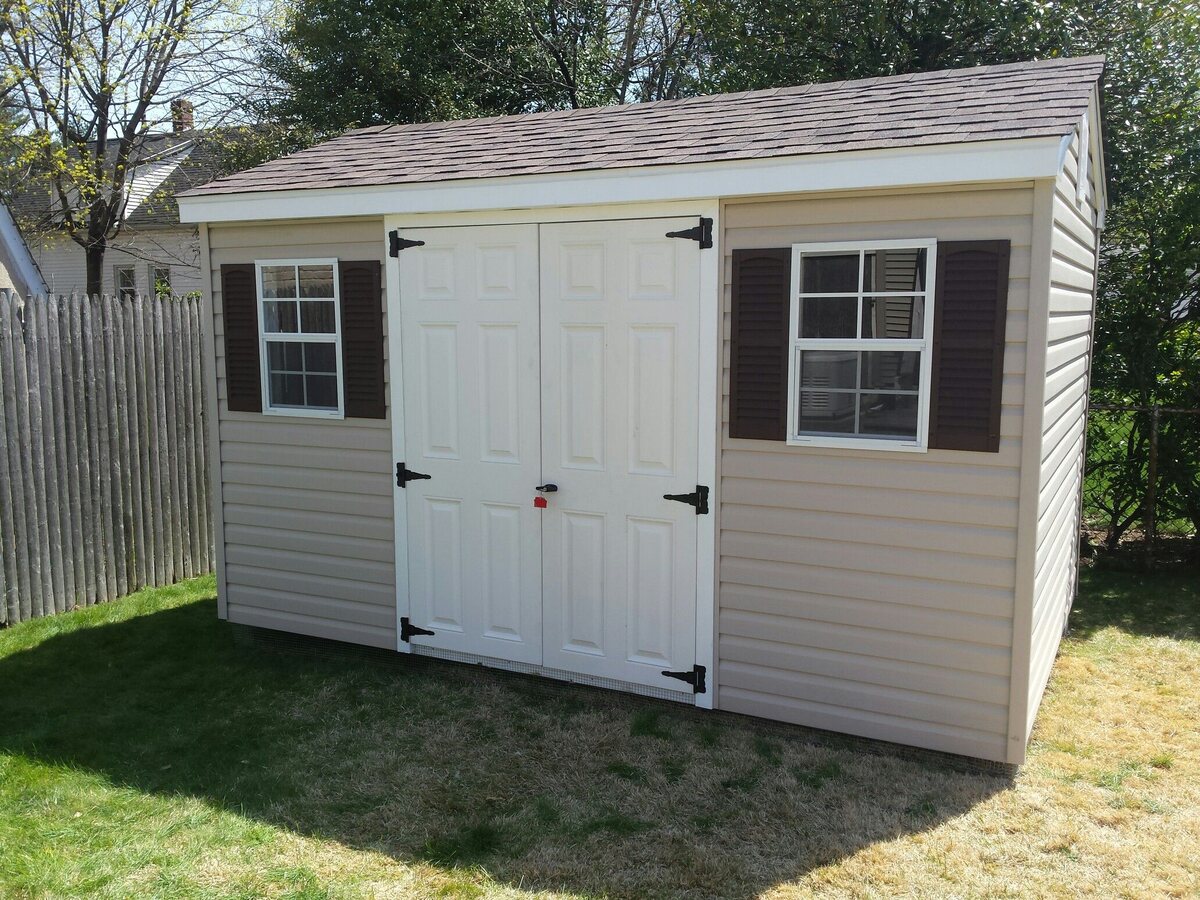 How To Install Vinyl Siding On A Shed Door