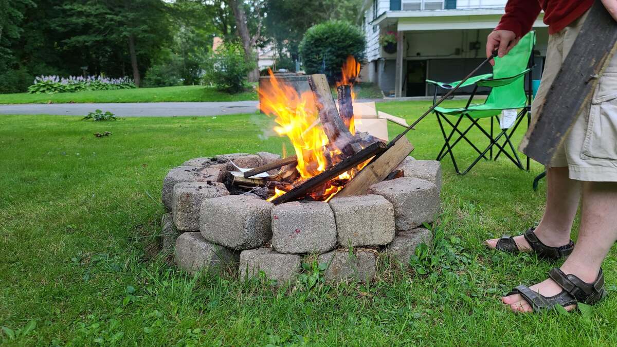 How To Keep Fire Pit From Burning Grass