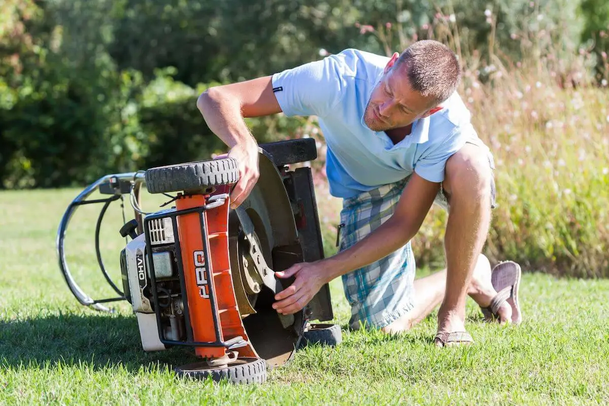 How To Keep Grass From Sticking To The Bottom Of Mower Deck