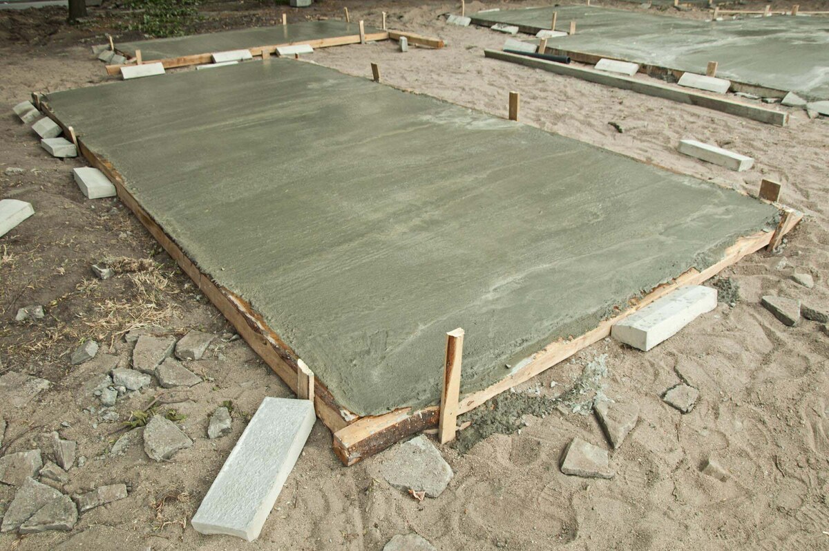 How To Lay A Concrete Slab For A Shed