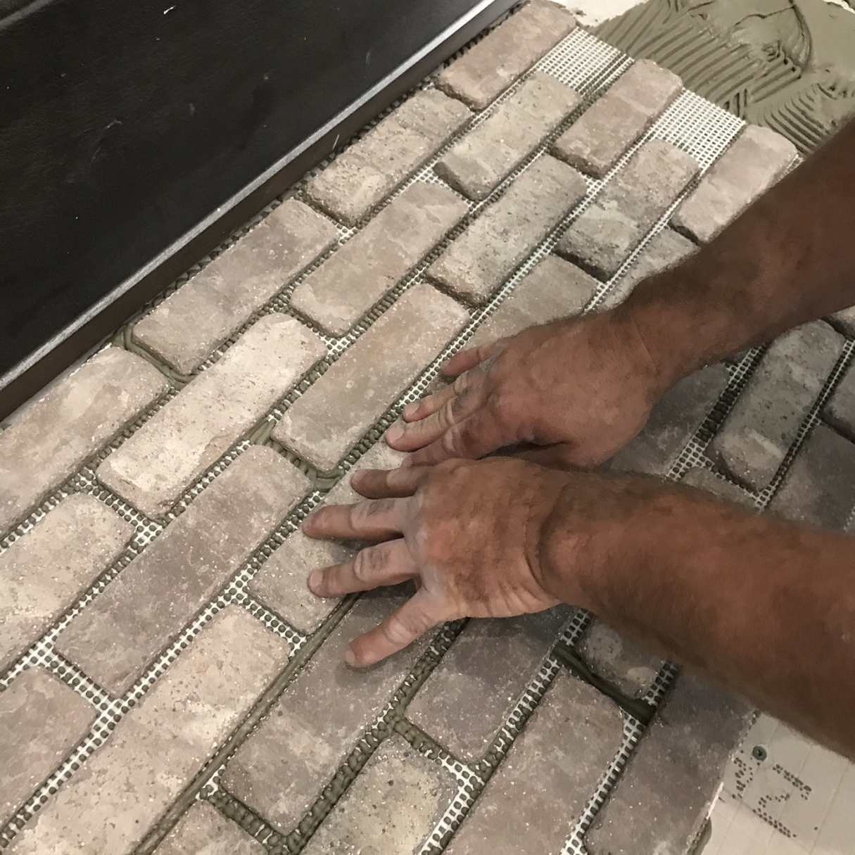 How To Lay Brick Floor