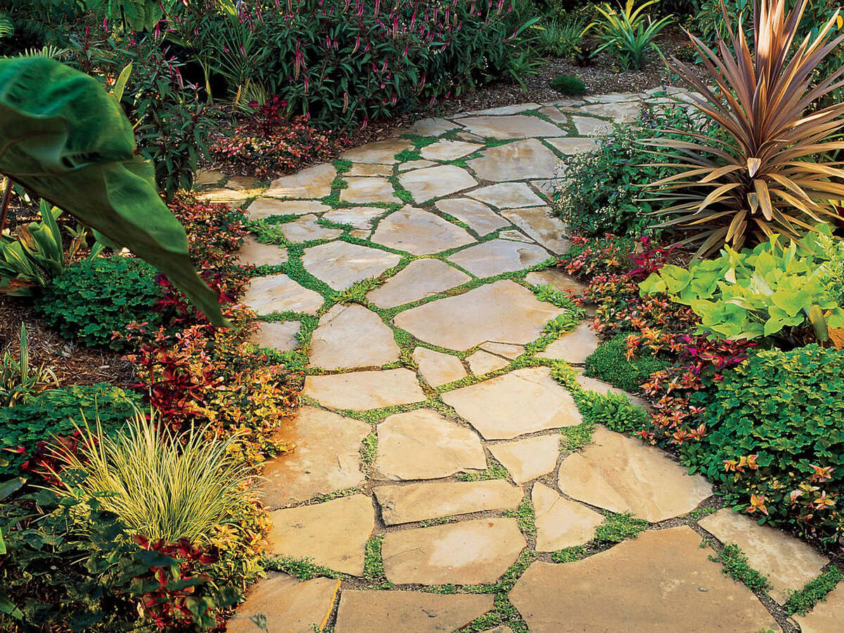 How To Lay Stone Pavers On Grass