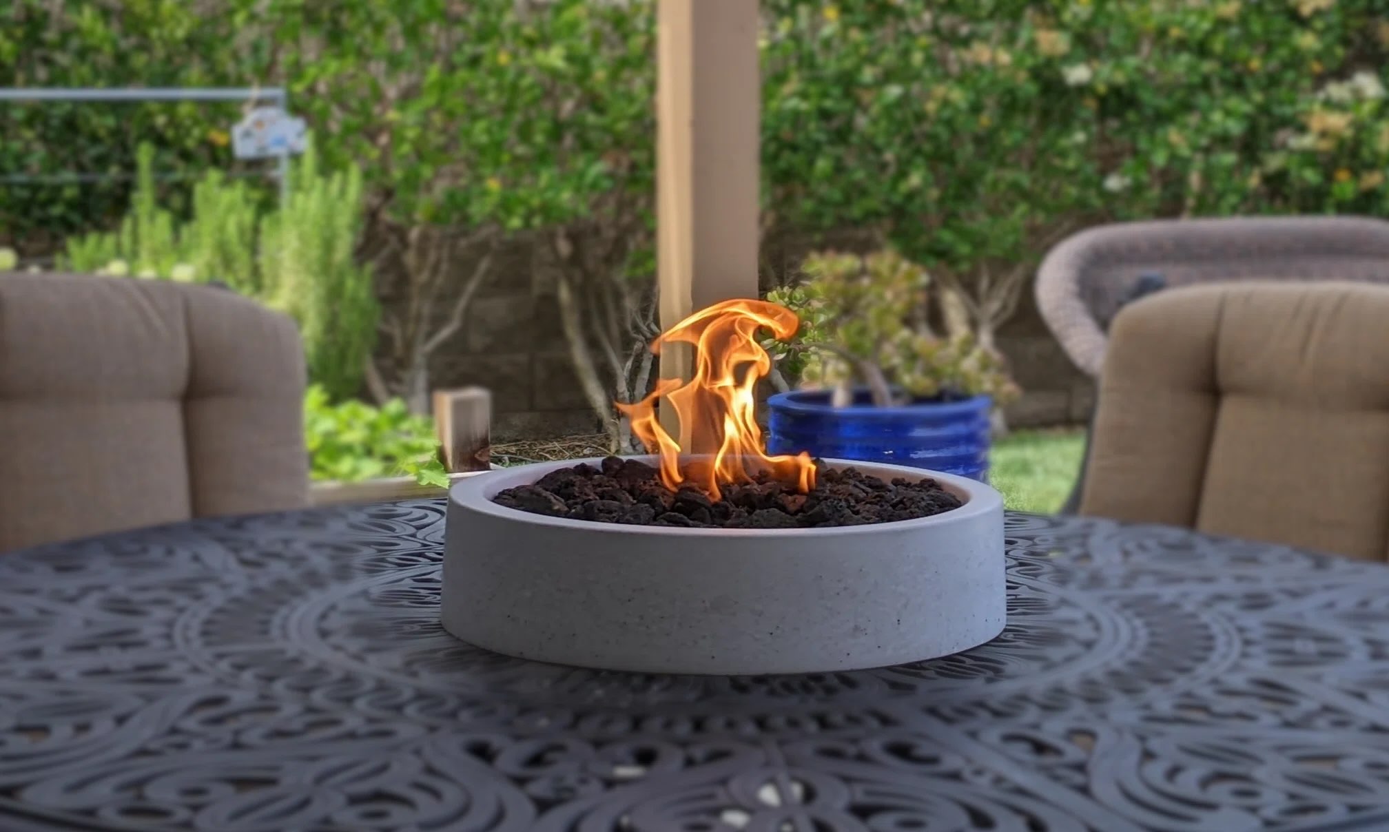 How To Light A Tabletop Fire Pit