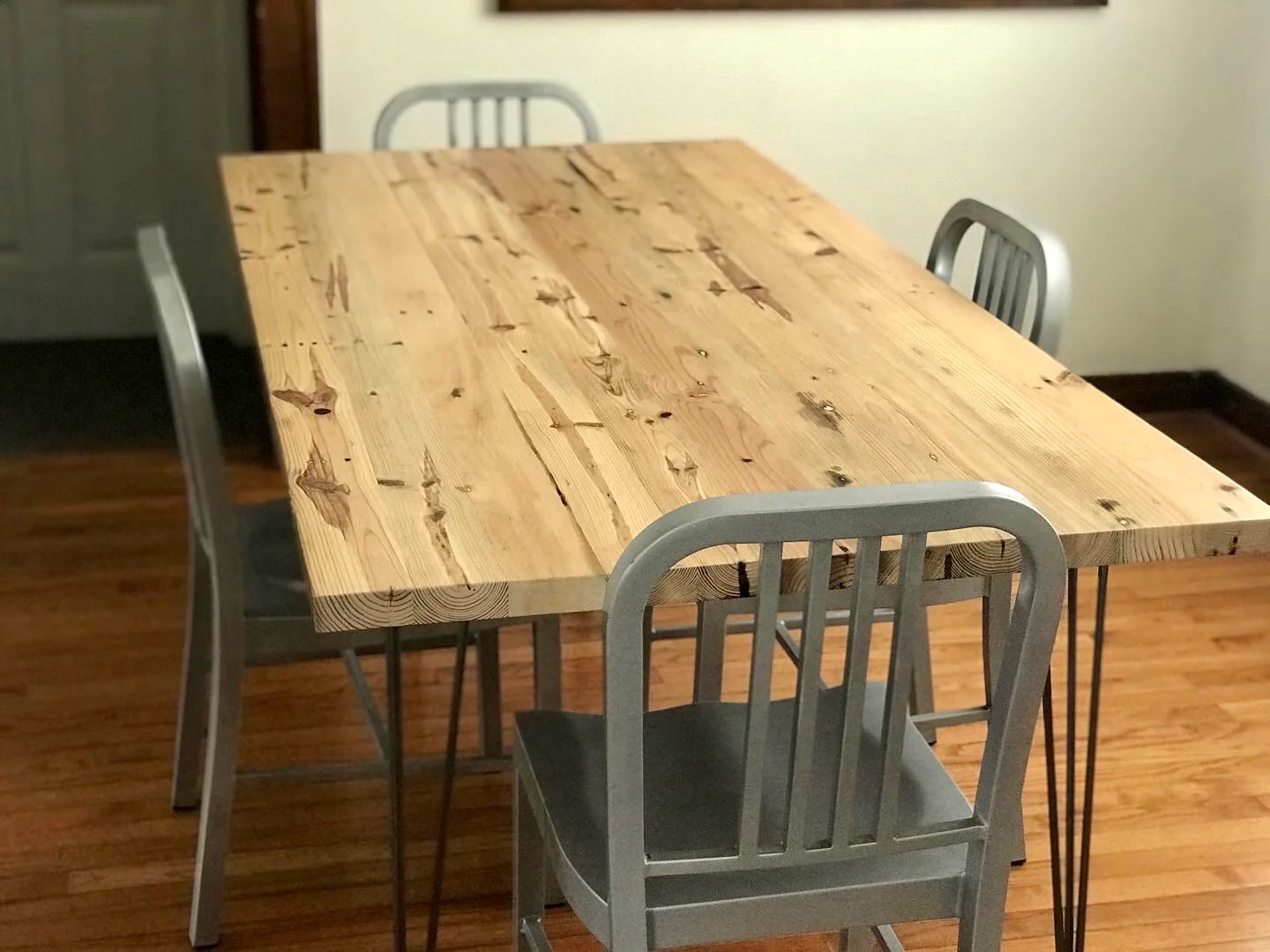 How To Make A Dining Table From Reclaimed Wood
