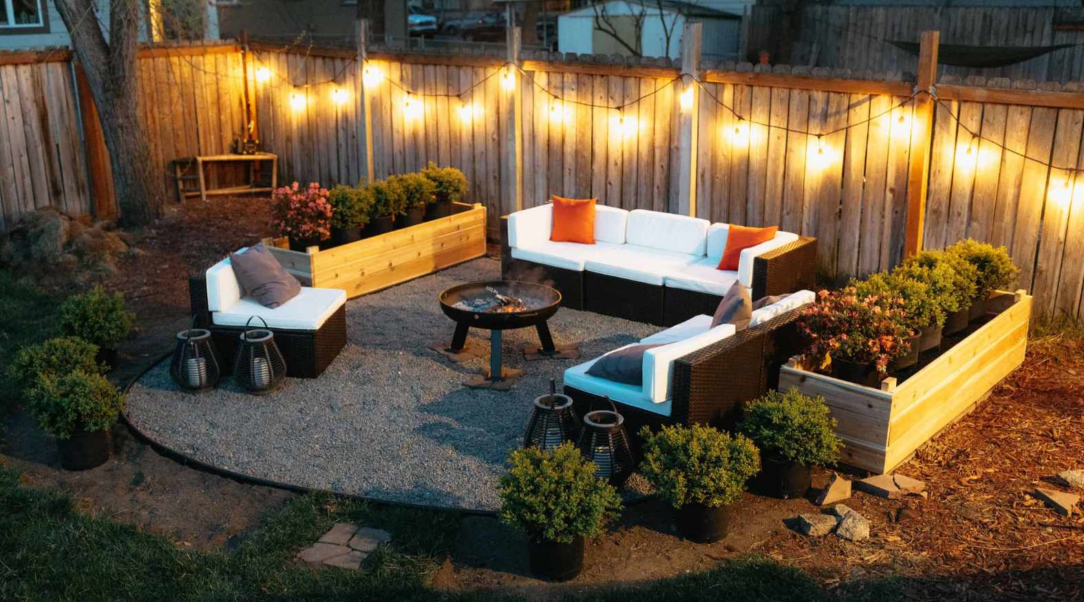 How To Make A Gravel Fire Pit Area