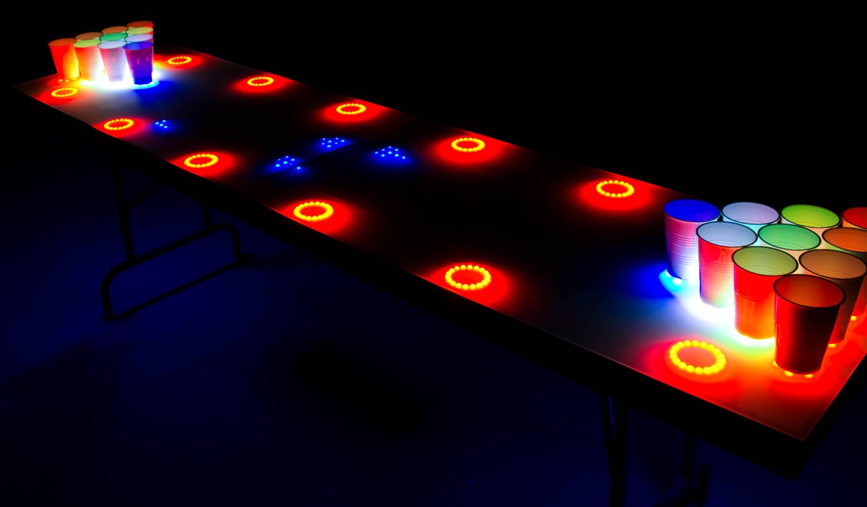 How To Make A Light-Up Beer Pong Table