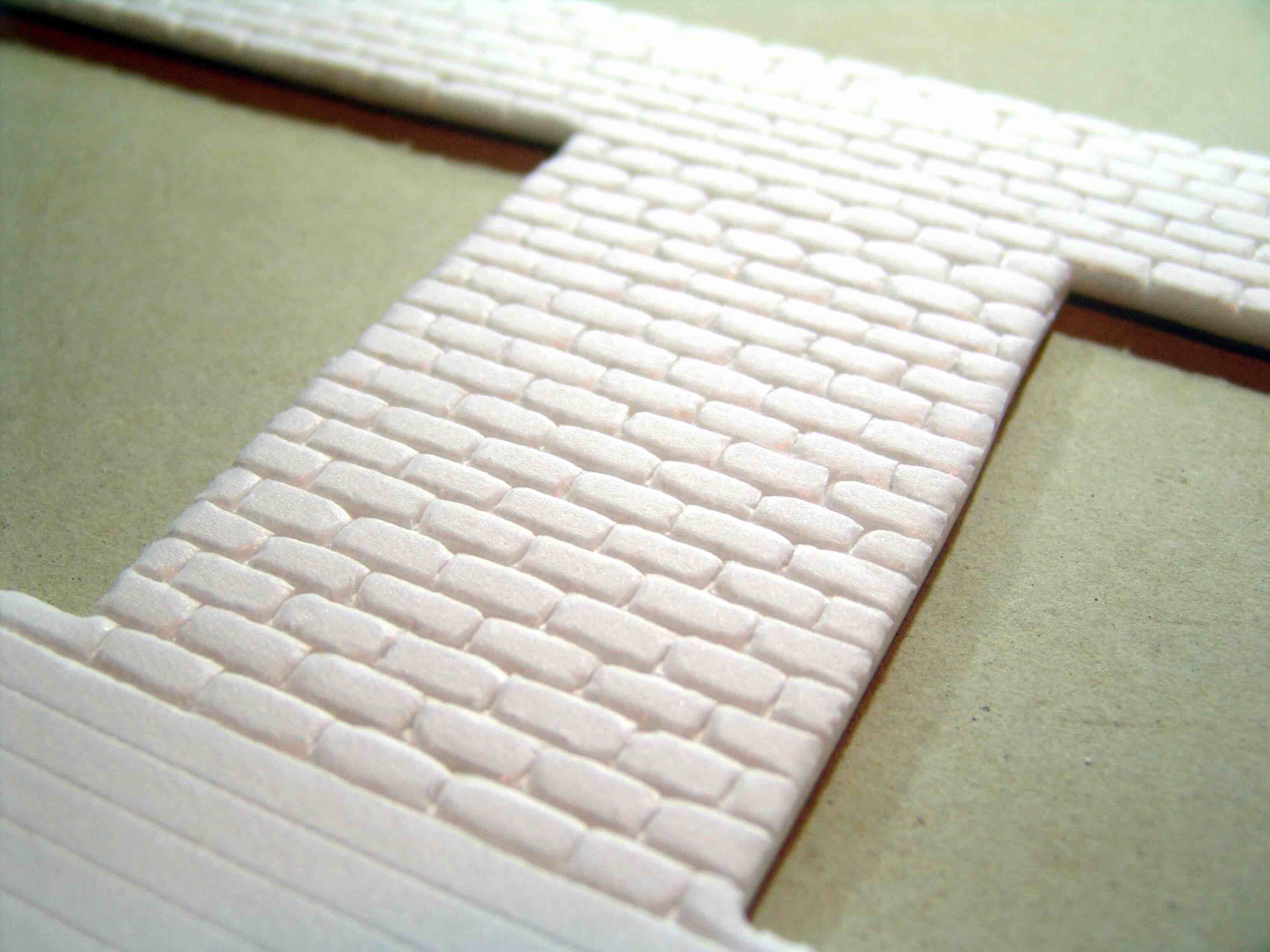How To Make A Miniature Brick Wall