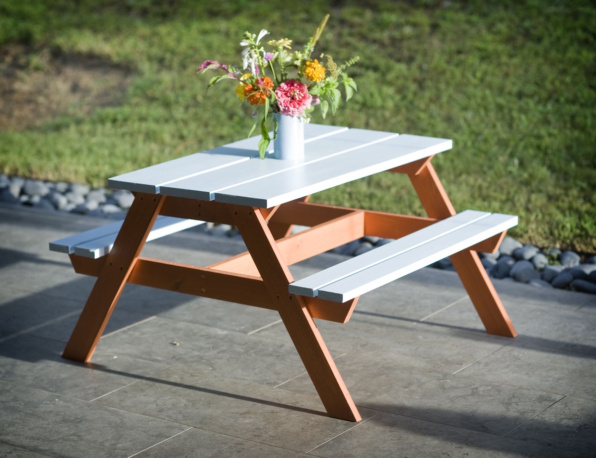 How To Make A Picnic Table For Kids