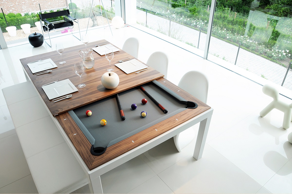 How To Make A Pool Table Dining Top