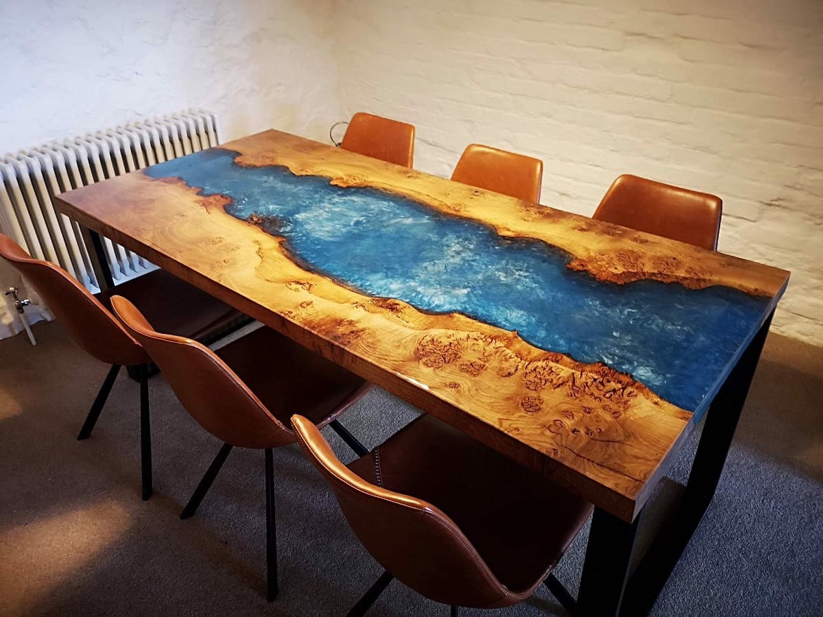 How To Make A Resin Dining Table