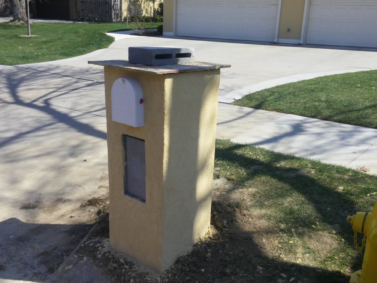 How To Make A Stucco Mailbox