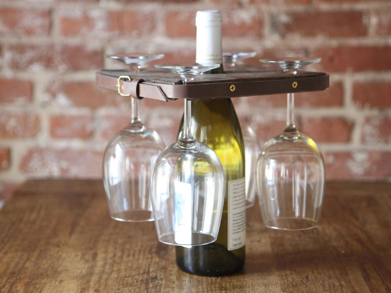 How To Make A Wine Glass Holder