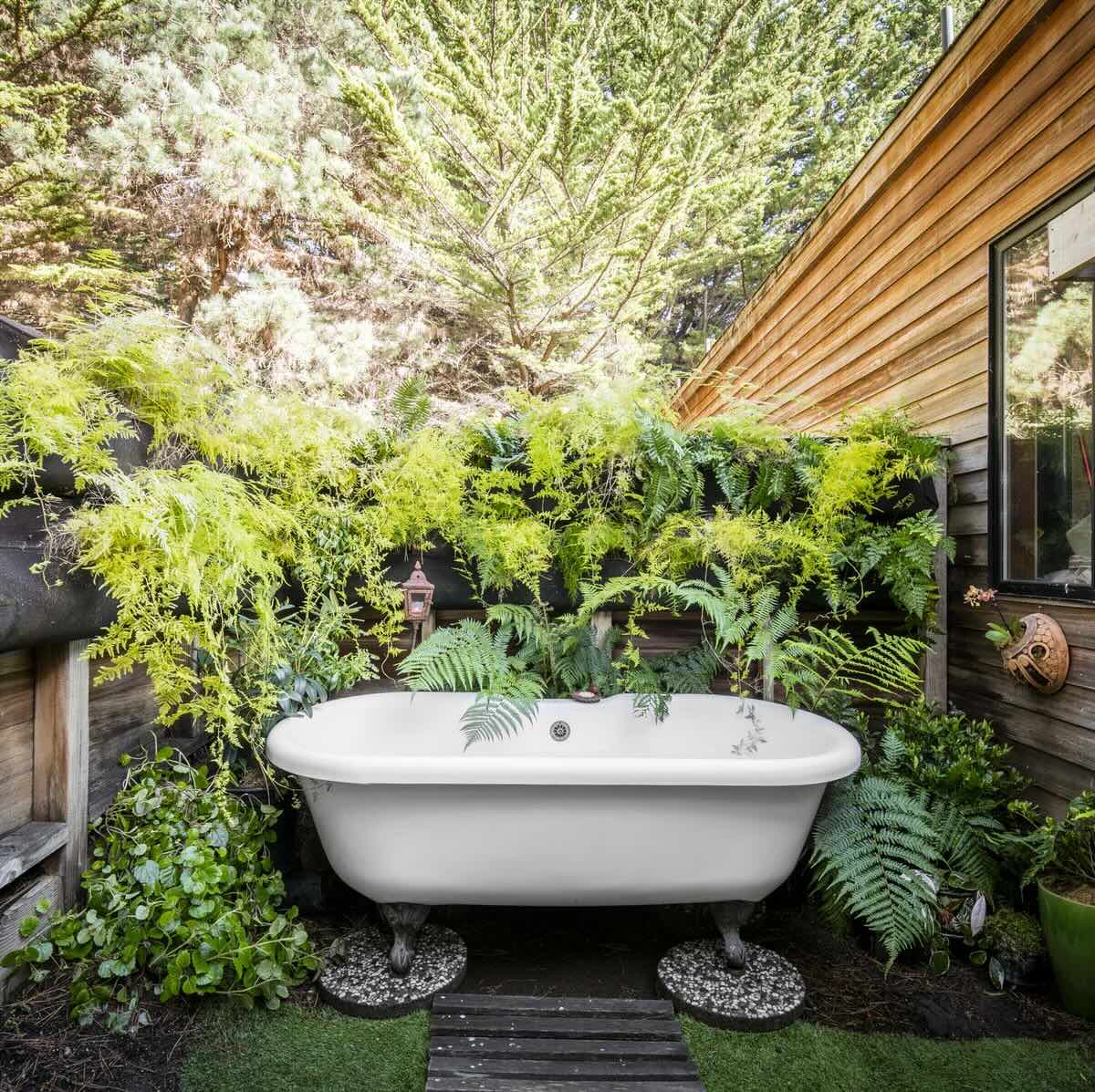 How To Make An Outdoor Bathtub