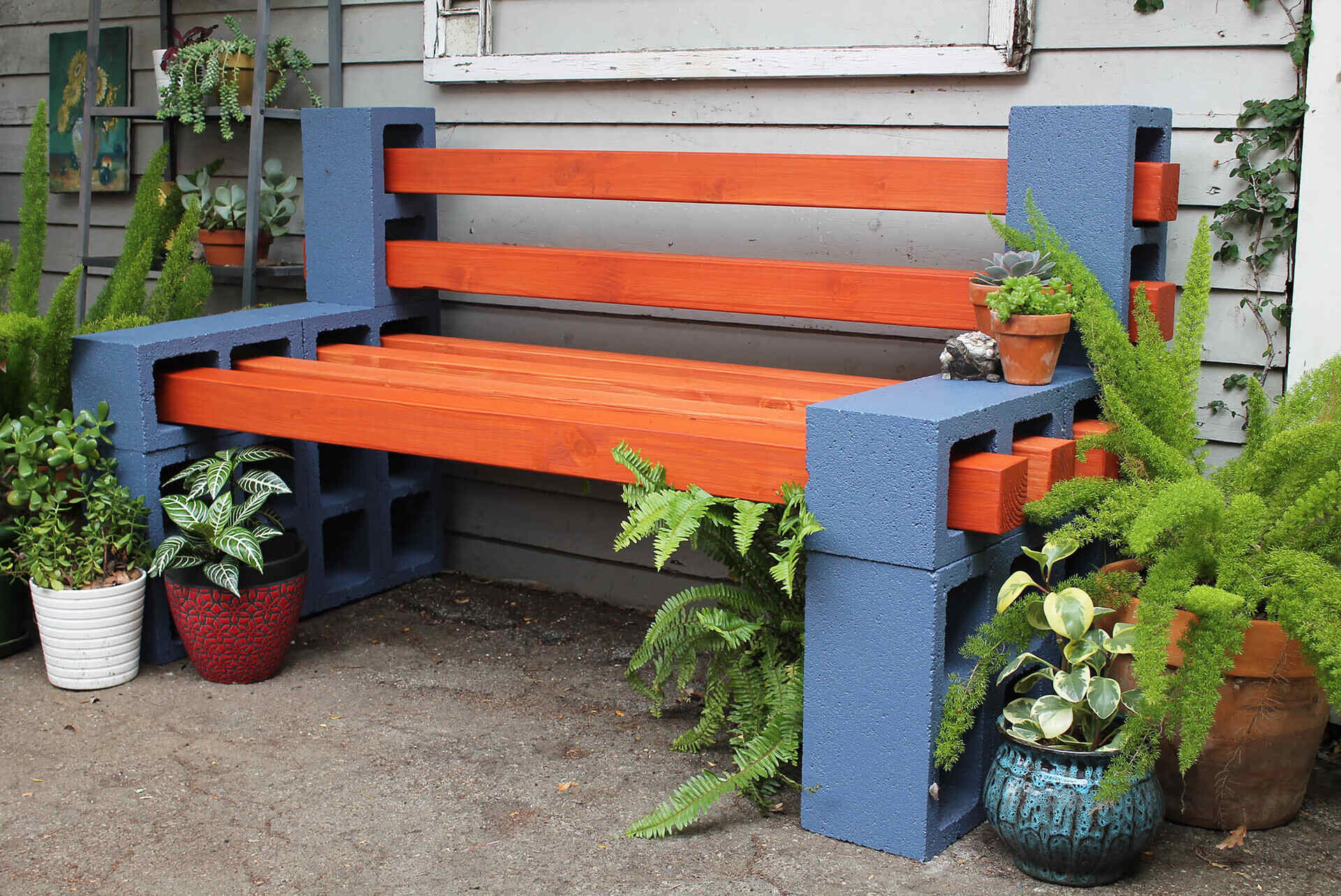 How To Make An Outdoor Bench