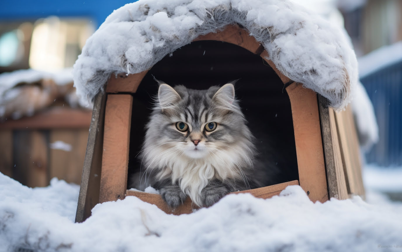 How To Make An Outdoor Cat House For Winter